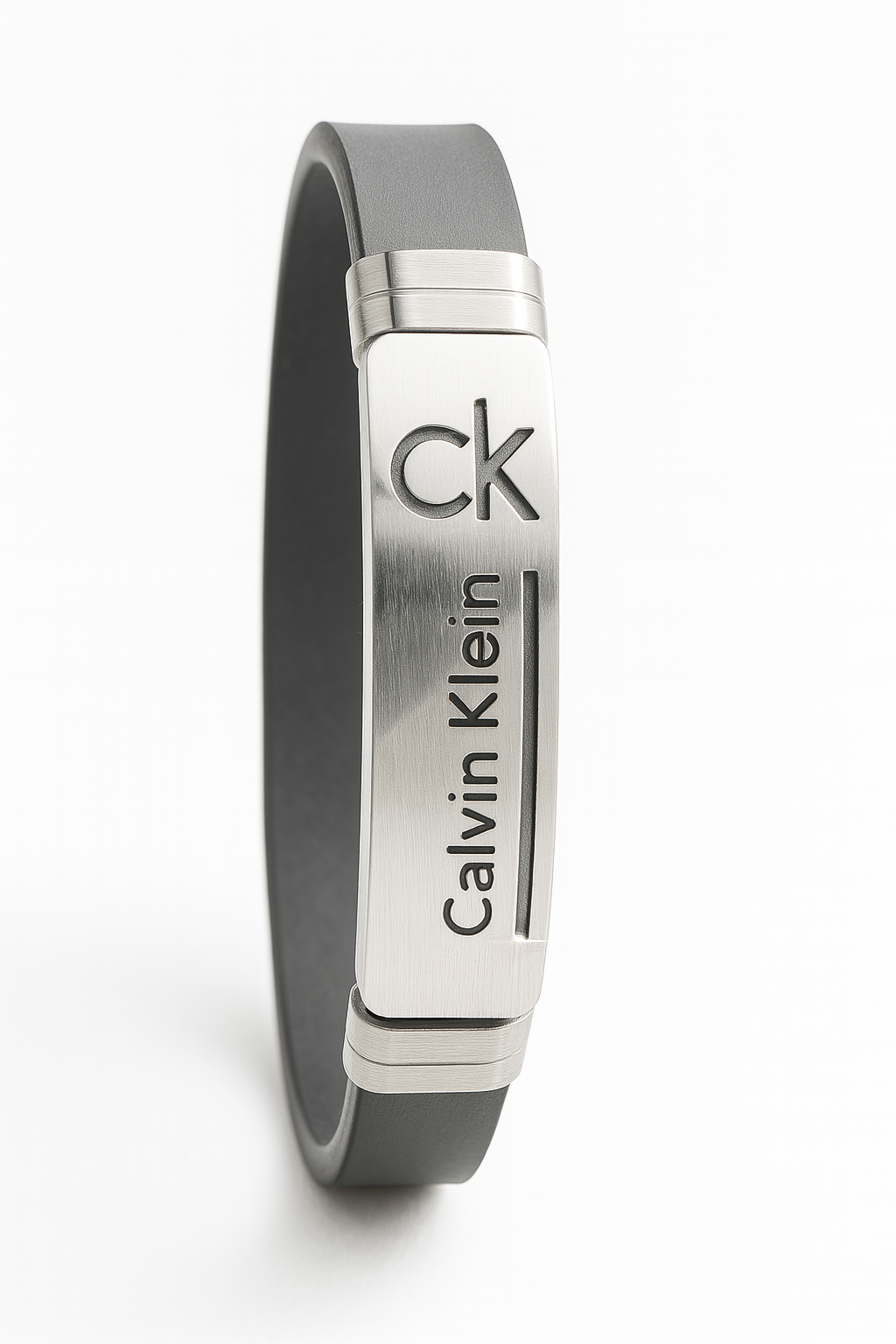 Calvin Klein CK brand Silver Black Bracelet for Men’s & Boys