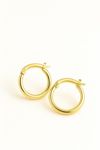 Korean personality big circle hoop earrings women’s rings European and American exaggerated fashion earrings Internet celebrity temperament stud earrings