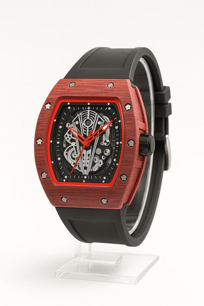 Zelonter Men’s Watch| Solid Steel Dial with Premium Straps