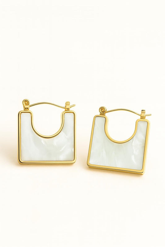 Black & White Hues – Anti Tarnish Earrings