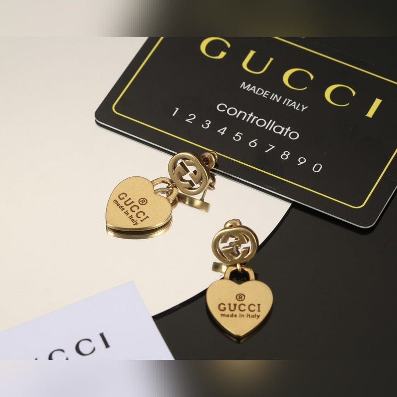GUCCI Ear Ring| Women Fashion| Gold Plated| Most Trending