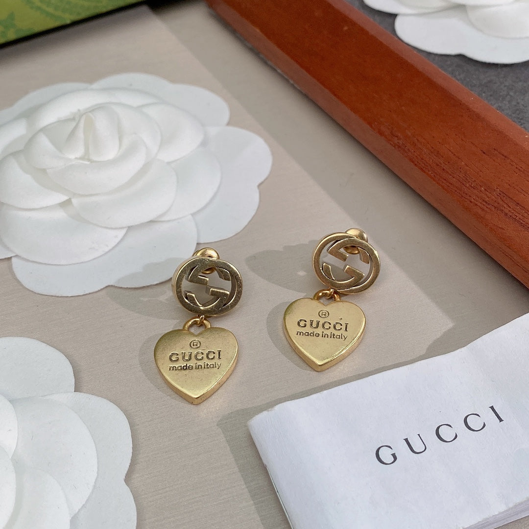 GUCCI Ear Ring| Women Fashion| Gold Plated| Most Trending