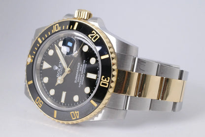 Rolex Submariner-Men’s Premium Collection-Black Golden-Stainless Steel-Water proof