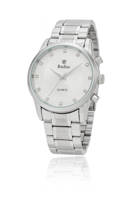 BADUS SILVER-Water resistant-Men Fashion Watch