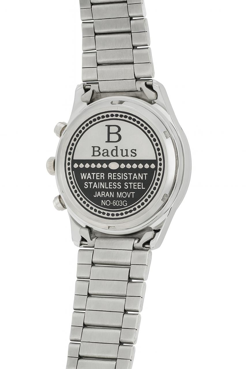 BADUS SILVER-Water resistant-Men Fashion Watch