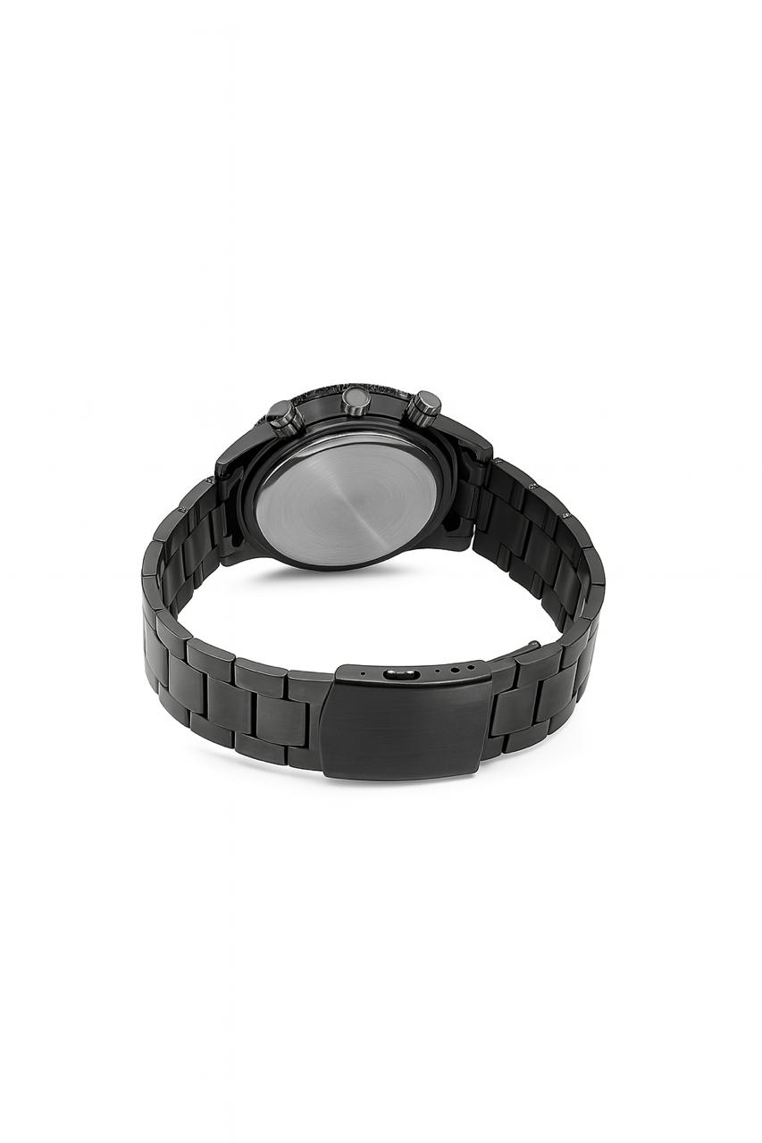 RADO Men’s Black Watch-Water Resistant-Stainless Steel